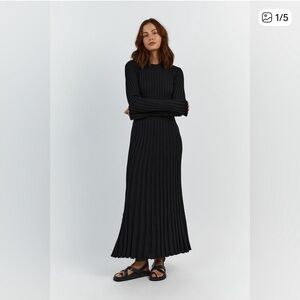 DISSH Black Knit Dress